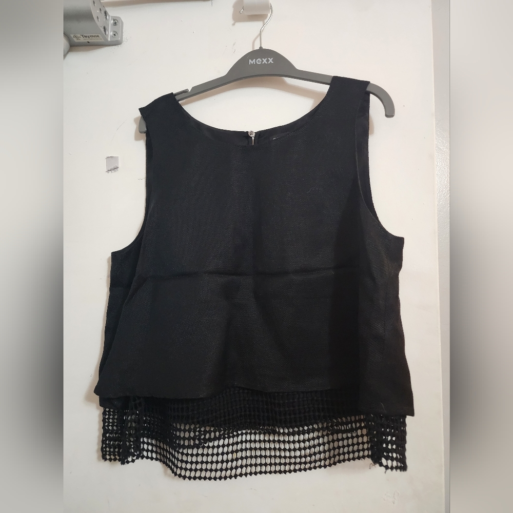 Club Monaco crop shirt